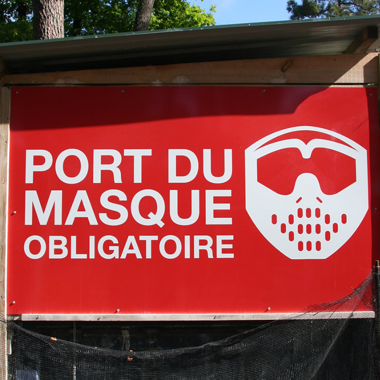 Paintball Childrens Masque